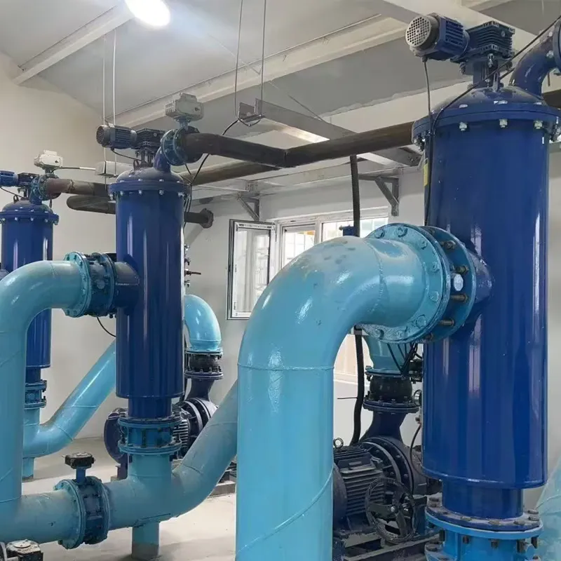 Filtration d'eau de refroidissement du bâtiment